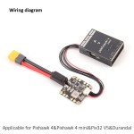 Hoybro PM06 V2-14S Racing Drone Parts Power Module with Plastic Remote Control Function
